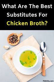 chicken broth substitute