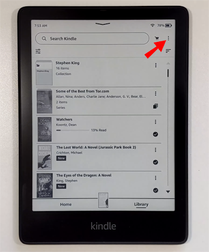 Learn to exit a book from Kindle
