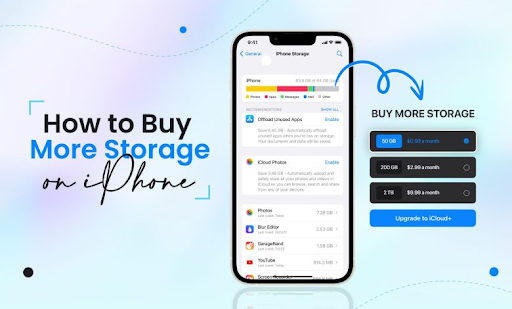 Buy more iPhone storage